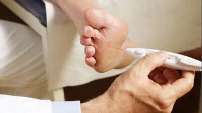 Diabetic foot care treatment at Brooklin Foot Clinic