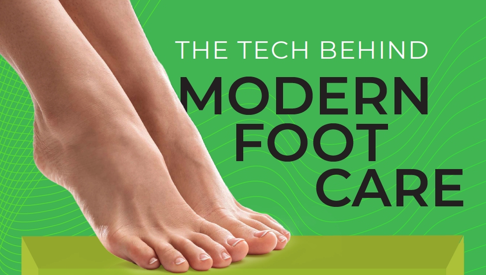 Overview of modern foot care treatments at Brooklin Foot & Orthotic Clinic including reflexology, laser therapy, shockwave and nail correction